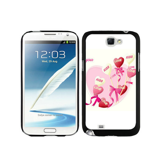 Valentine Lollipop Love Samsung Galaxy Note 2 Cases DSJ Valentine Lollipop Love Samsung Galaxy Note 2 Cases DSJ